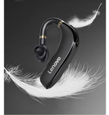 Lenovo HX106 Auriculares comerciales inalámbricos - Control de volumen de tapones Auriculares TWS Auriculares inalámbricos Bluetooth 5.0 Auriculares Auriculares negros