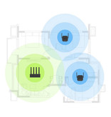 Xiaomi Amplificateur WiFi Mijia 300Mb / s - Prise de courant EU Plug - Réseau sans fil Internet Répéteur sans fil Adaptateur 802.11N