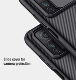 Nillkin Custodia CamShield per Xiaomi Mi 10T Lite con cursore per fotocamera - Custodia antiurto Custodia in TPU nera