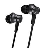 Xiaomi Auriculares Mi Piston con micrófono y controles - Auriculares AUX de 3,5 mm Auriculares con cable Auriculares Negro
