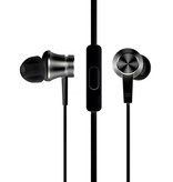 Xiaomi Mi Piston Earbuds with Mic and Controls - 3.5mm AUX Earpieces Wired Earphones Earphones Black