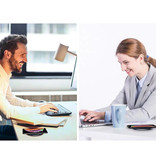 Essager Uniwersalna ładowarka bezprzewodowa Qi 10 W - podkładka do szybkiego ładowania bezprzewodowego 2A Biała