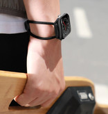 Baseus Bracelet Sport pour iWatch 38 mm / 40 mm - Bracelet Coton Bracelet Montre Bracelet Noir