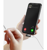 Mcdodo Caricabatterie Lightning per iPhone e splitter AUX - Adattatore splitter audio per cuffie nero