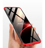 Stuff Certified® Samsung Galaxy A40 Hybrid Case - Full Body Shockproof Case Cover Red