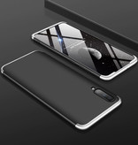 Stuff Certified® Samsung Galaxy M20 Hybrid Case - Full Body Shockproof Case Cover Black-White