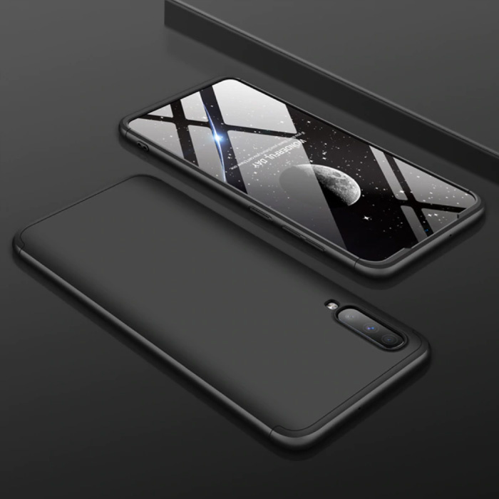 Stuff Certified® Custodia ibrida per Samsung Galaxy M40 - Custodia antiurto per tutto il corpo nera
