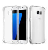 Stuff Certified® Samsung Galaxy S5 Transparente Stoßstangenhülle - Klare Hülle Silikon TPU Anti-Shock