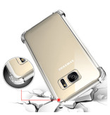 Stuff Certified® Samsung Galaxy S5 Transparente Stoßstangenhülle - Klare Hülle Silikon TPU Anti-Shock