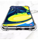 Stuff Certified® Samsung Galaxy A91 Transparente Stoßstangenhülle - Klare Hülle Silikon TPU Anti-Shock