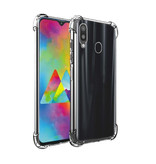 Stuff Certified® Przezroczysty Bumper Case do Samsung Galaxy M21 - Przezroczysty Pokrowiec Silikon TPU Anti-Shock