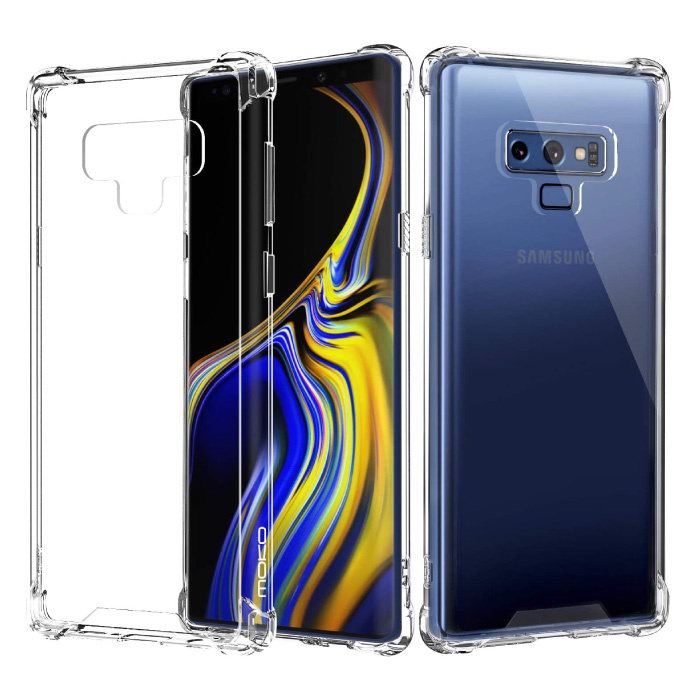 Custodia protettiva trasparente per Samsung Galaxy Note 9 - Cover trasparente in silicone TPU antiurto