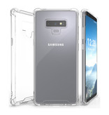 Stuff Certified® Funda Bumper Transparente para Samsung Galaxy Note 9 - Funda Transparente Funda Silicona TPU Antigolpes