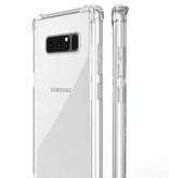 Stuff Certified® Coque Bumper Transparente Samsung Galaxy Note 8 - Coque Transparente Silicone TPU Anti-Choc