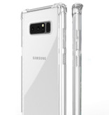 Stuff Certified® Samsung Galaxy Note 8 Transparent Bumper Case - Clear Case Cover Silicone TPU Anti-Shock