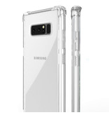 Stuff Certified® Funda Bumper Transparente para Samsung Galaxy Note 4 - Funda Transparente Funda Silicona TPU Antigolpes