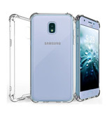 Stuff Certified® Przezroczysty Bumper Case Samsung Galaxy J7 - Przezroczysty Pokrowiec Silikon TPU Anti-Shock