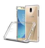Stuff Certified® Custodia protettiva trasparente per Samsung Galaxy J7 - Cover trasparente in silicone TPU antiurto