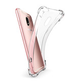 Stuff Certified® Samsung Galaxy J5 Transparant Bumper Hoesje - Clear Case Cover Silicone TPU Anti-Shock