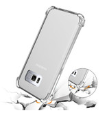 Stuff Certified® Przezroczysty Bumper Case Samsung Galaxy J3 - Przezroczysty Pokrowiec Silikon TPU Anti-Shock