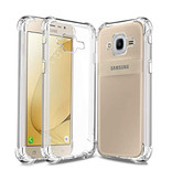 Stuff Certified® Coque Bumper Transparente Samsung Galaxy J2 - Coque Transparente Silicone TPU Anti-Choc