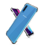 Stuff Certified® Przezroczysty Bumper Case do Samsung Galaxy A70 - Przezroczysty Pokrowiec Silikon TPU Anti-Shock