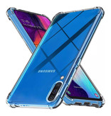 Stuff Certified® Custodia protettiva trasparente per Samsung Galaxy A51 - Cover trasparente in silicone TPU anti-shock