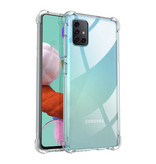 Stuff Certified® Coque Bumper Transparente Samsung Galaxy A50 - Coque Transparente Silicone TPU Anti-Choc