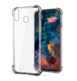 Stuff Certified® Coque Bumper Transparente Samsung Galaxy A40 - Coque Transparente Silicone TPU Anti-Choc