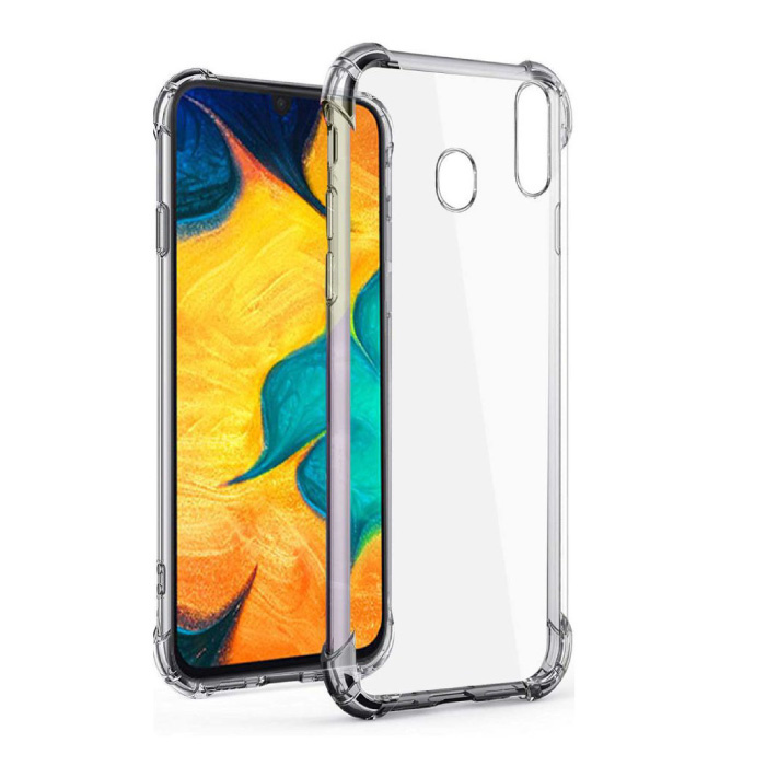 Custodia protettiva trasparente per Samsung Galaxy A31 - Cover trasparente in silicone TPU anti-shock