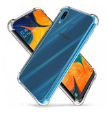 Stuff Certified® Samsung Galaxy A10 Transparente Stoßstangenhülle - Klare Hülle Silikon TPU Anti-Shock