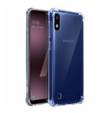 Stuff Certified® Samsung Galaxy A10 Transparente Stoßstangenhülle - Klare Hülle Silikon TPU Anti-Shock
