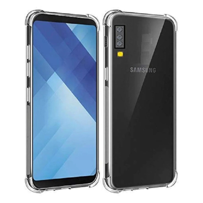 frecuentemente desagradable fuego Samsung Galaxy A7 Transparente caso de parachoques - claro de la cubierta  del caso | Stuff Enough