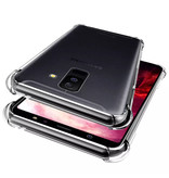 Stuff Certified® Samsung Galaxy A6 Transparant Bumper Hoesje - Clear Case Cover Silicone TPU Anti-Shock