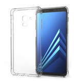 Stuff Certified® Przezroczysty Bumper Case Samsung Galaxy A6 - Przezroczysty Pokrowiec Silikon TPU Anti-Shock