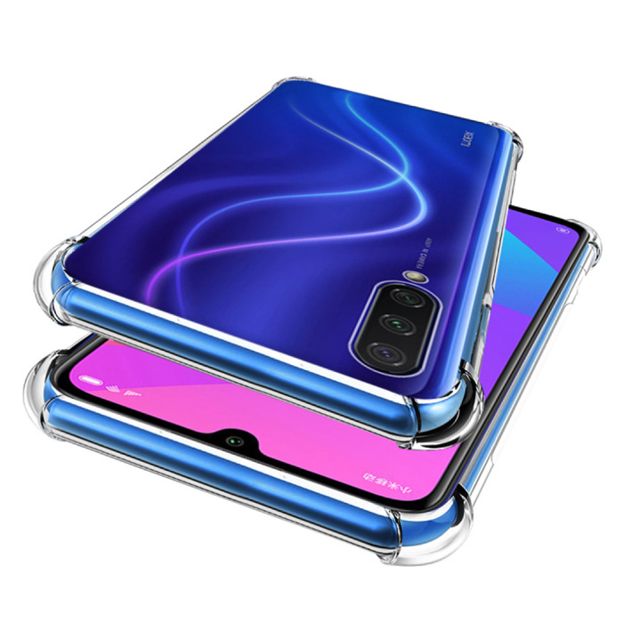 Custodia Bumper Trasparente per Samsung Galaxy A3 - Cover Trasparente in Silicone TPU Anti-Shock