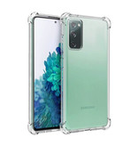 Stuff Certified® Samsung Galaxy S21 Ultra Transparent Bumper Case - Przezroczyste etui Silikon TPU Anti-Shock