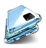 Stuff Certified® Custodia Bumper Trasparente per Samsung Galaxy S20 Plus - Cover Trasparente in Silicone TPU Anti-Shock