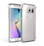 Stuff Certified® Przezroczysty Bumper Case Samsung Galaxy S7 Edge - Przezroczysty Pokrowiec Silikon TPU Anti-Shock