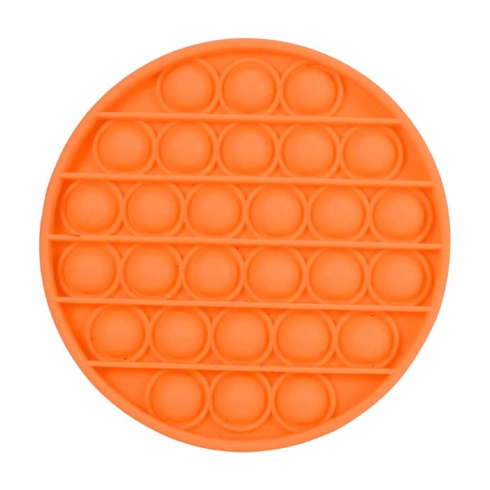 Pop It - Fidget Anti Stress Toy Bubble Toy Silicone Orange