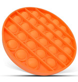 Stuff Certified® Pop It - Fidget Anti Stress Toy Bubble Toy Silicone Orange