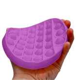 Stuff Certified® Pop It - Fidget Anti Stress Speelgoed Bubble Toy Siliconen Paars