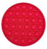 Stuff Certified® Pop It - Fidget Anti Stress Toy Bubble Toy Silicone Rouge