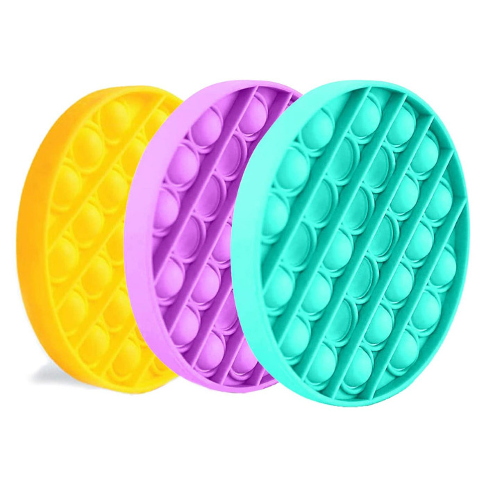 Pop Bubble Fidget It Toy A Forma Di Gufo - Giocattolo Sensoriale In Silicone Con Lettere