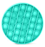 Stuff Certified® Pop It - Fidget Anti Stress Speelgoed Bubble Toy Siliconen Blauw