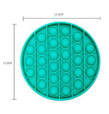 Stuff Certified® Pop It - Aguamarina anti del silicón del juguete de la burbuja del juguete del estrés de la persona agitada