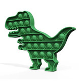 Stuff Certified® Pop It Dino - Fidget Anti Stress Speelgoed Bubble Toy Siliconen Groen