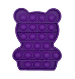 Stuff Certified® Pop It Beer - Fidget Anti Stress Toy Bubble Toy Silicone Purple