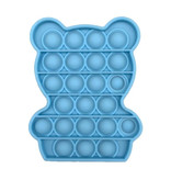 Stuff Certified® Pop It Beer - Fidget Anti Stress Toy Bubble Toy Silicone Blue