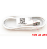 Xiaomi Caricabatteria a ricarica rapida + cavo di ricarica micro-USB - Adattatore per caricabatteria a ricarica rapida 3A 3.0 e cavo dati bianco